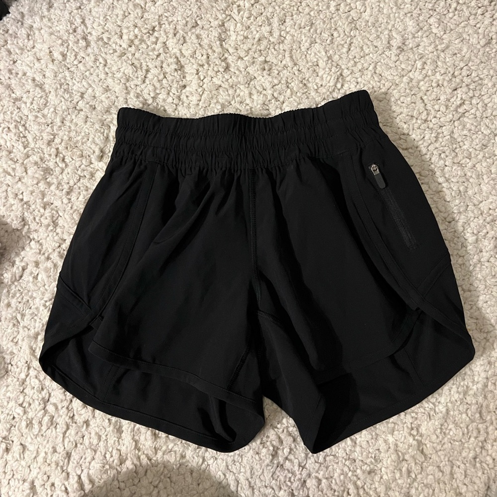 Black Lululemon Athletic Shorts